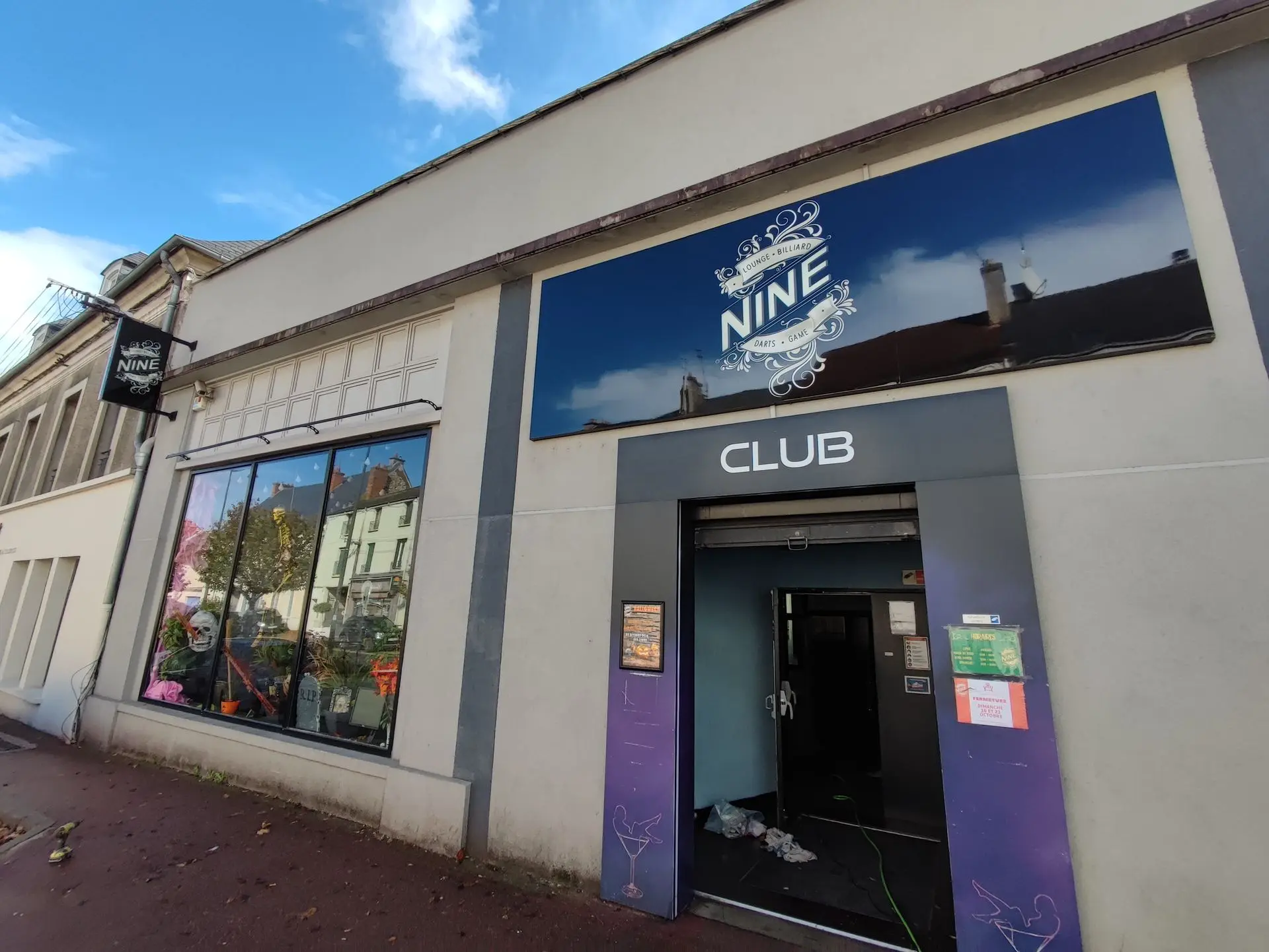 enseigne nine club