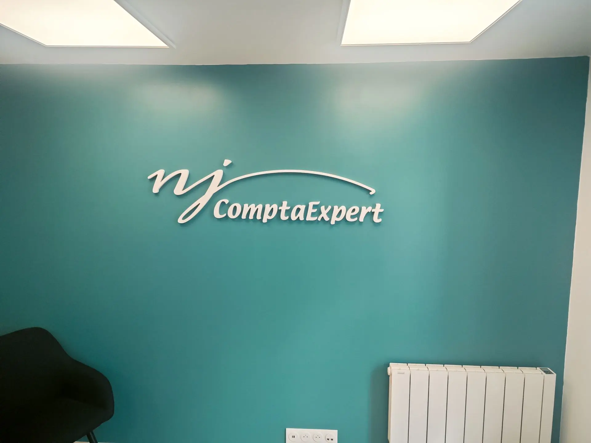 Enseigne lumineuse nj comptaexpert